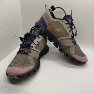 On Running Cloud X3 Running Shoes Mens Womens Size 8 US Tan Purple Pink Light